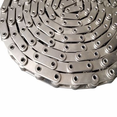 厂家304不锈钢链传动用双节距滚子链 38.1双节距空心链链条图4