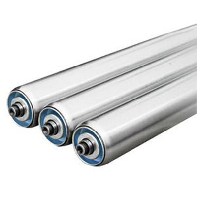 无动力滚筒滚轴不锈钢输送机流水线内牙托辊辊筒传动滚筒加工图4