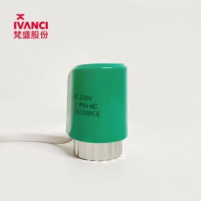 厂家直供常闭型电磁阀电热执行器 230V常开型电热执行器电热头图4