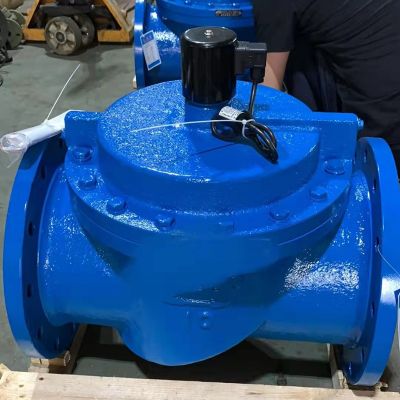 法兰水用消防电磁阀富邦电磁阀厂家直销ZCS/DF电磁阀厂家发货图5