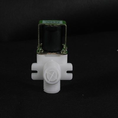 4分直角12V进水放水塑料电磁阀 四分饮水机洗衣机电磁阀ZE-4F90图2
