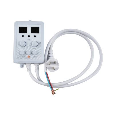 新款智能温度控制调节器 昊逸智能数字可控硅双温双控静音温控器图5