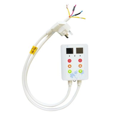 青岛厂家碳晶地暖垫温控器 电热地暖垫暖脚宝双控智能数显温控器图5