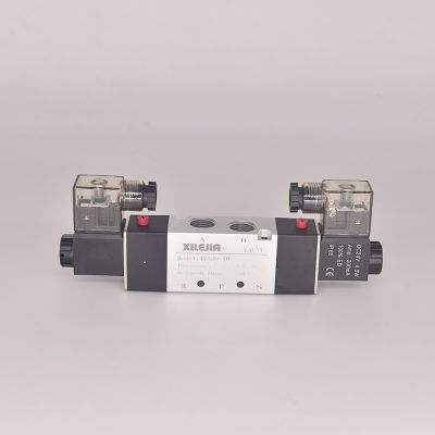 厂家供应24v220v二位五通控制阀4V210-08/4V320-10气动电磁阀图5