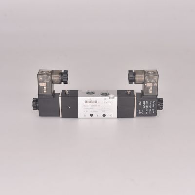 厂家供应24v220v二位五通控制阀4V210-08/4V320-10气动电磁阀图4