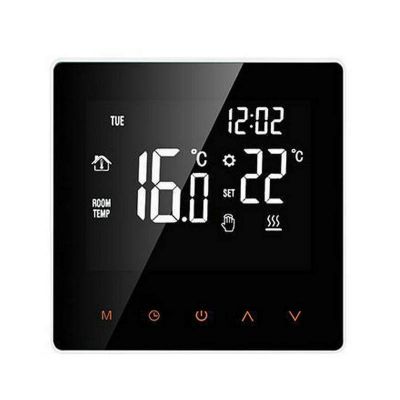 16A 3A周编程温控器电地暖水地暖智能温控器 保质2年可调节壁挂炉图2