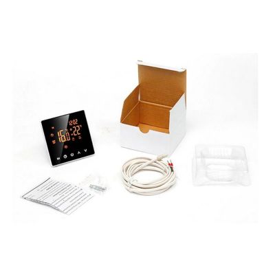 16A 3A周编程温控器电地暖水地暖智能温控器 保质2年可调节壁挂炉图3