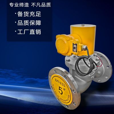 ZCM煤气零压启动电磁阀 法兰电磁式控制阀DN15-350图2