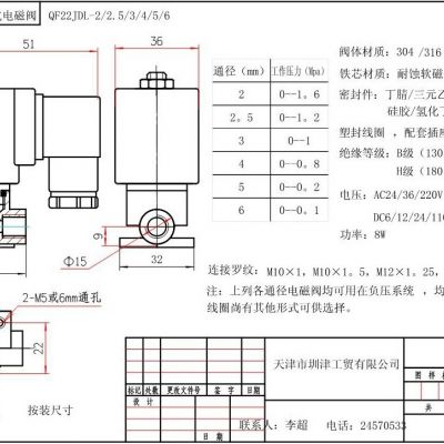 2位2通微型不锈钢电磁阀图2