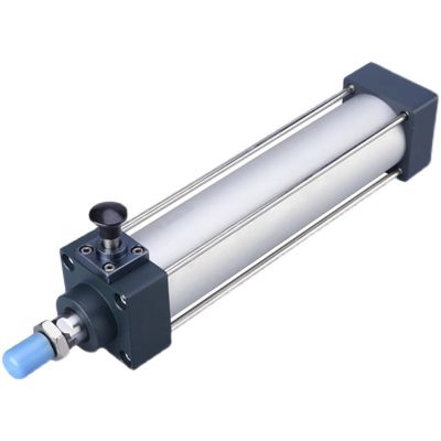 SCLB/SCLF亚德客型SC带锁气缸前锁后锁气缸任意端锁紧气缸5063100图5