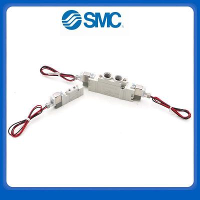 SMC全新原装气动电磁阀三位五通SY系列SY5120-5LZD/SY7120图5