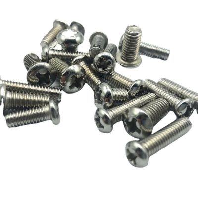 GB818-76 十字盘头圆头不锈钢201十字机螺钉 螺丝 M2/M2.5/M3元机图5