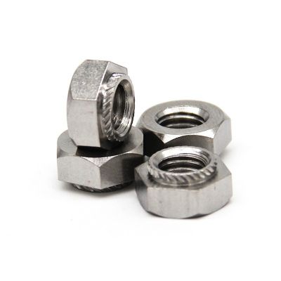 斜花挤压螺母 不锈钢六角斜花压铆螺母钣金机箱机柜螺母M3-M12图4