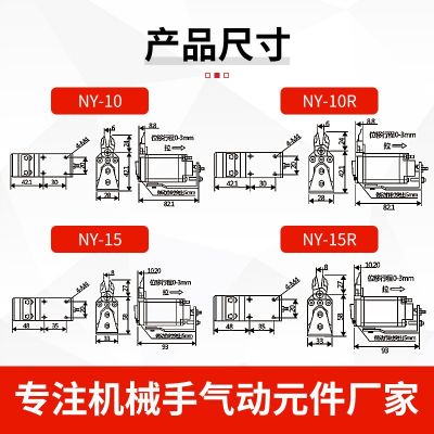 厂家批发工业微型气动剪刀头铝合金水口剪切刀机械手配件自动剪刀图2