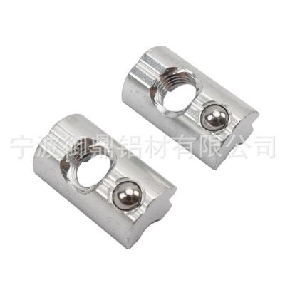 厂家供应T形弹珠M8铝螺母，批发五金紧固件，欧标应用光伏安装图3