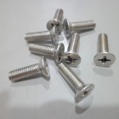 201/304不锈钢沉头螺钉/平头螺丝/十字沉头螺钉M3*4-M3*50图2