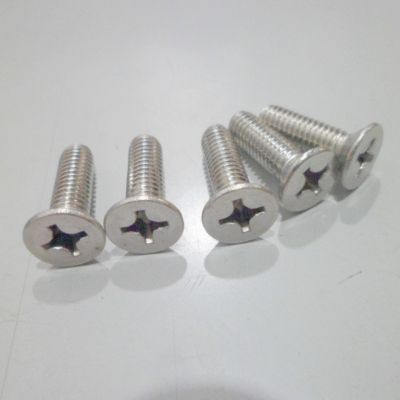 201/304不锈钢沉头螺钉/平头螺丝/十字沉头螺钉M3*4-M3*50图3