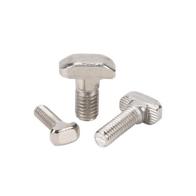 欧标铝材T型螺栓20-30-40-45系列M5-M6-M8后置船型 不锈钢T型螺丝图5