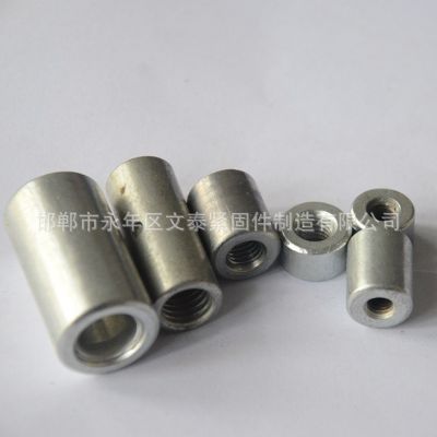 铁本色M16通孔圆焊接台阶注塑通丝通孔连接丝杆圆柱形螺母图4