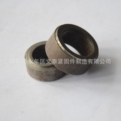 铁本色圆柱螺母M8套管20外径焊接圆柱螺母车架焊接母加长母圆套管图2