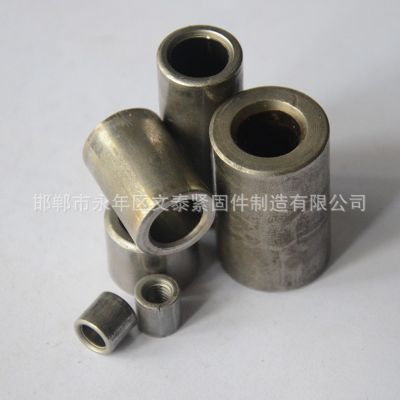 铁本色加长圆柱螺母M8通孔外径16内螺纹长螺母圆柱焊接螺母图2