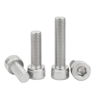 304不锈钢杯头内六角螺丝螺栓M3M4M8M10圆柱头滚花螺栓螺钉DIN 912图5