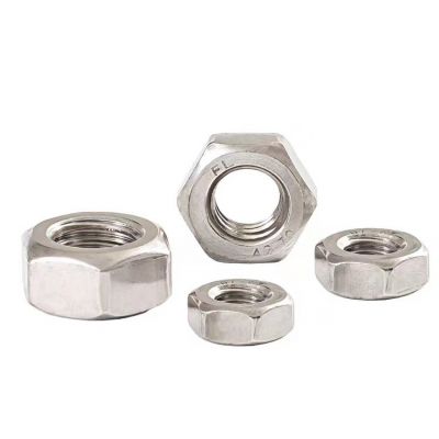 201不锈钢六角螺母M2M3M5M56不锈钢外六角螺母螺帽丝帽图5