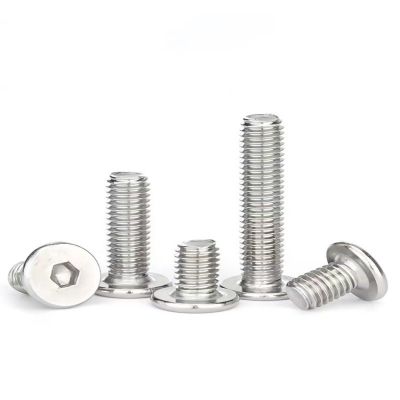 304不锈钢CM大平头超薄头扁平头内六角螺丝钉螺栓M2M3M4M5M6M8图3