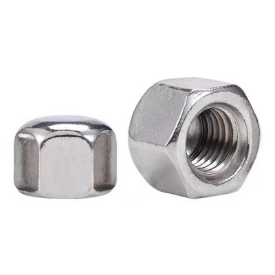 矮型盖形螺母304不锈钢六角盖帽盲孔装饰丝螺帽矮头盖型M3M5-M20图5