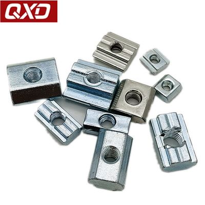 304/碳钢 欧标 国标 滑块螺母20/30/40/45铝型材M3M4M5M6方型螺母图2