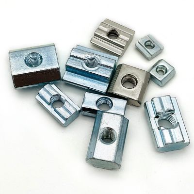 304/碳钢 欧标 国标 滑块螺母20/30/40/45铝型材M3M4M5M6方型螺母图5