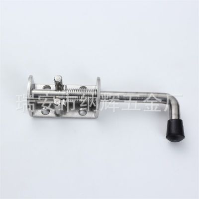 304不锈钢工业重型插销加厚机械设备柜门车厢弹簧插销铰链批发图5