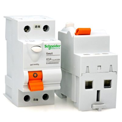 原装施耐德EA9B漏电开关3P断路器 2P空气开关 1P微断EA9RN 4P空开图3