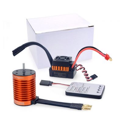 超越旺F540无刷马达&60A无刷电调可编程3650 3660无刷防水微电机图5