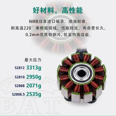 源头工厂2807 2812 3115无人机马达多轴飞行器电机穿梭机无刷马达图2