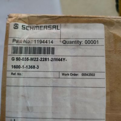 G50-035M22-2281-2/M44Y-1600-1-1368-3施迈赛凸轮开关SCHMERSAL图3