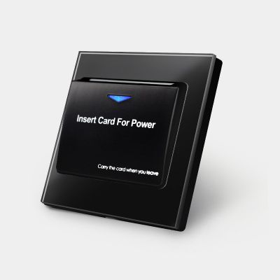 插卡取电开关酒店宾馆三线延时取电器民宿40A任意卡取电开关面板