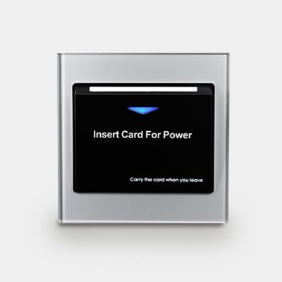 插卡取电开关酒店宾馆三线延时取电器民宿40A任意卡取电开关面板图5