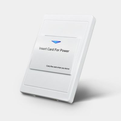 酒店插卡取电开关低频高配感应美标插卡取电带延时断电墙壁开关图2