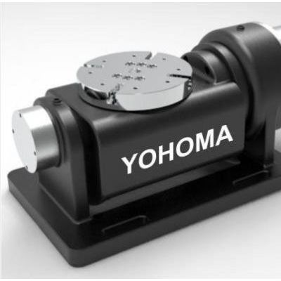 YHM200五轴型号转台 发那科三菱新代系统 润星机床图2