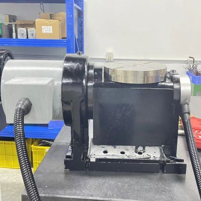 YHM200五轴型号转台 发那科三菱新代系统 润星机床图5