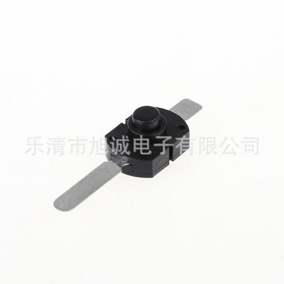 供应手电筒控制按键开关 17*12长脚一开一关 LED手电筒圆形小开关图2