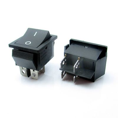 KCD4船型开关 30*25mm四脚16A/30A大电流翘板开关 KC/UL/C E认证图2