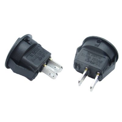 高品质KCD1船型开关 φ16.5mm二档二脚上圆下方翘板按钮开关 环保图4