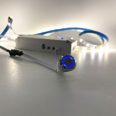 变色调光触摸开关17mm一体成型亮度记忆轻触触碰感应调色调光开关图4