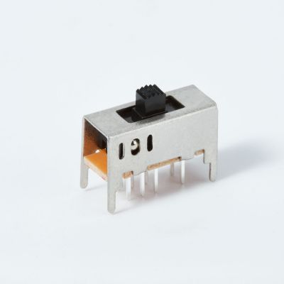 厂家直供SS23D03双排三档八针双极三位立式直拨拨动开关图3