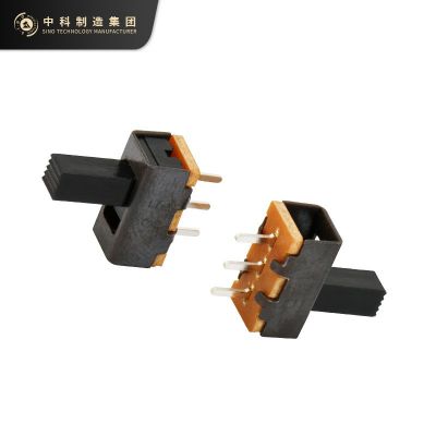 拨动开关 SS-12F20(10.5壳）推动滑动触通开关拨动开关 实力工厂图2