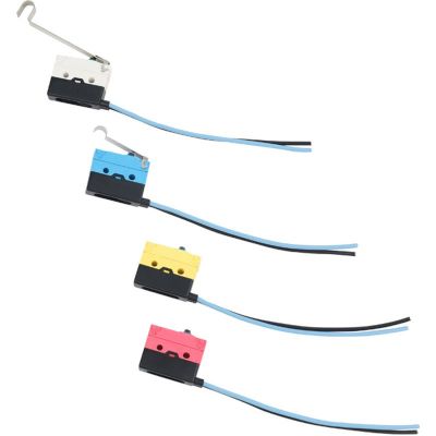 中村电子现货供应ce认证多种颜色防水1常开一常闭带线微动开关图5