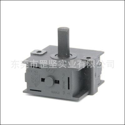 罡坚GANHAD厂家供应多档旋转开关电暖扇旋钮开关冷风机冷风扇开关图2