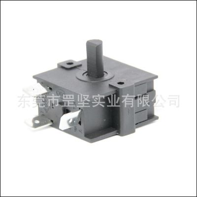 罡坚GANHAD厂家供应多档旋转开关电暖扇旋钮开关冷风机冷风扇开关图3